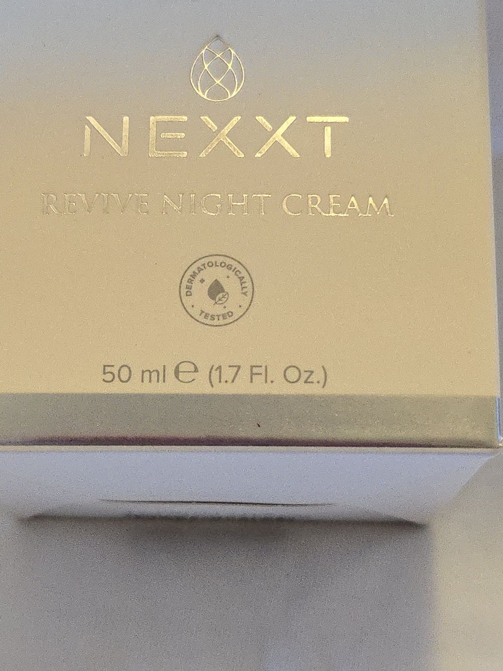 NEXXT Revive Night Cream - Deep Green Nourishing Night Moisturizer - Picture 2 of 5